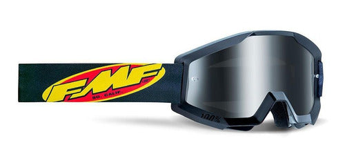 FMF POWERCORE Goggle Core Black - Mirror Silver Lens